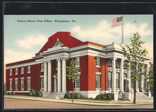 AK Winchester, VA, United States Post Office