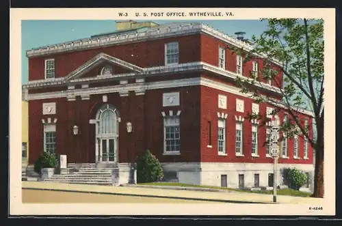 AK Wytheville, VA, United States Post Office