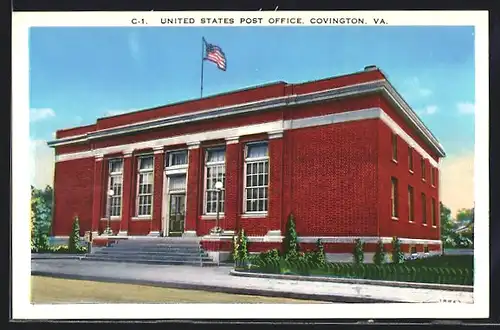 AK Covington, VA, United States Post Office