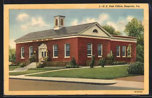 AK Emporia, VA, United States Post Office