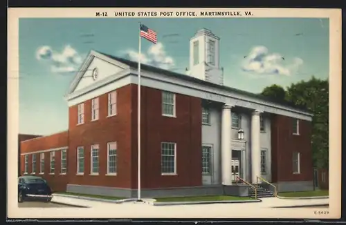 AK Martinsville, VA, United States Post Office