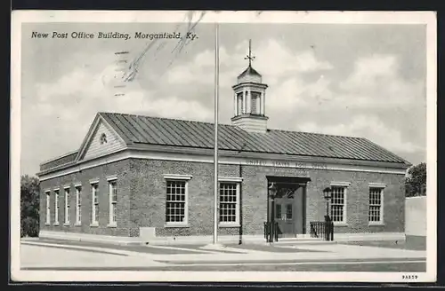 AK Morganfield, KY, New Post Office Building