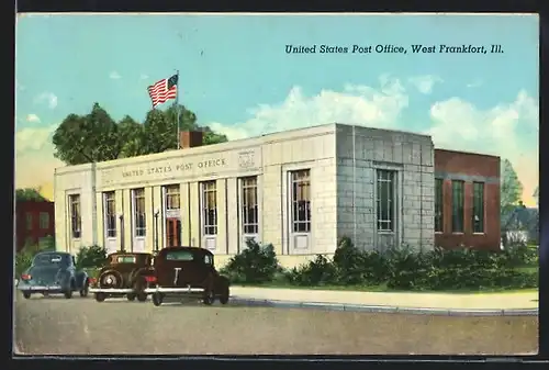 AK West Frankfort, IL, US Post Office