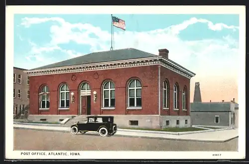 AK Atlantic, IA, Post Office