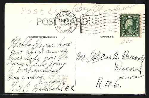 AK Decorah, IA, New Post Office