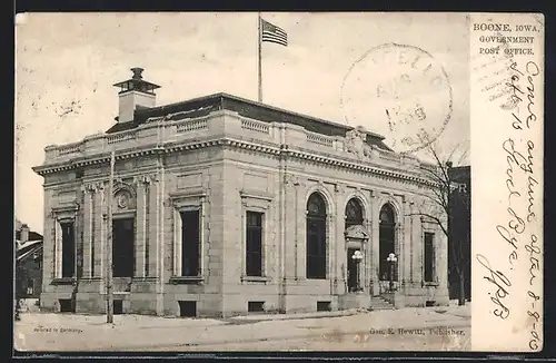 AK Boone, IA, Government Post Office