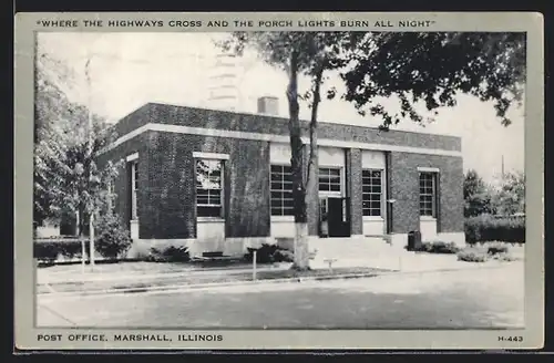 AK Marshall, IL, Post Office