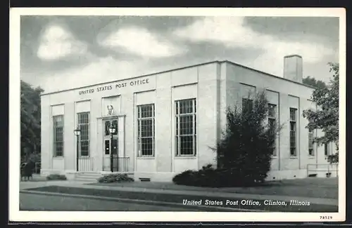 AK Clinton, IL, US Post Office
