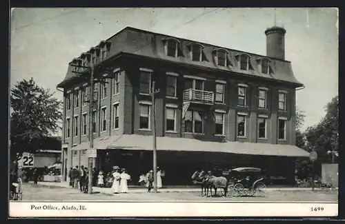 AK Aledo, IL, Post Office