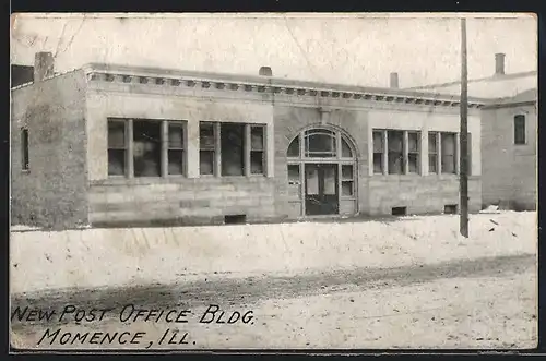 AK Momence, IL, New Post Office Bldg.