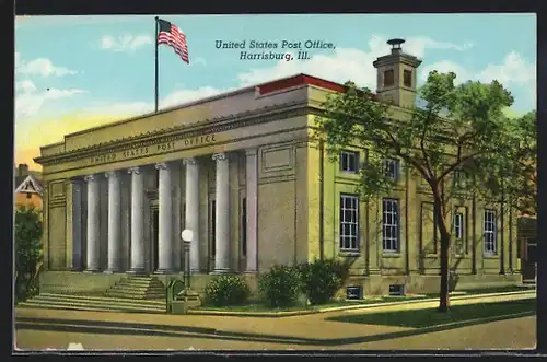 AK Harrisburg, IL, US Post Office