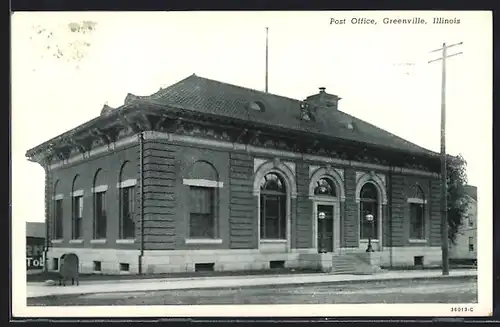 AK Greenville, IL, Post Office