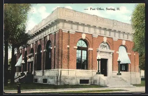 AK Sterling, IL, Post Office