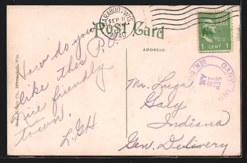 AK Baraboo, WI, Post Office