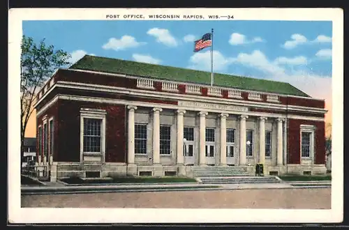 AK Wisconsin Rapids, WI, Post Office