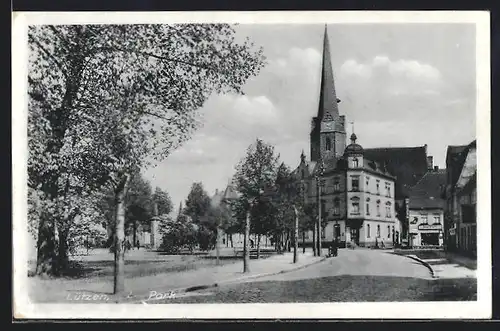 AK Lützen, Strasse am Park