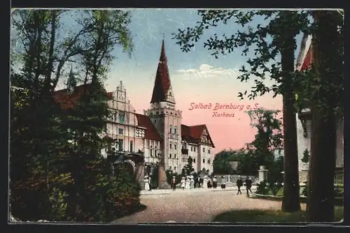 AK Bernburg a. S., Kurhaus im Solbad