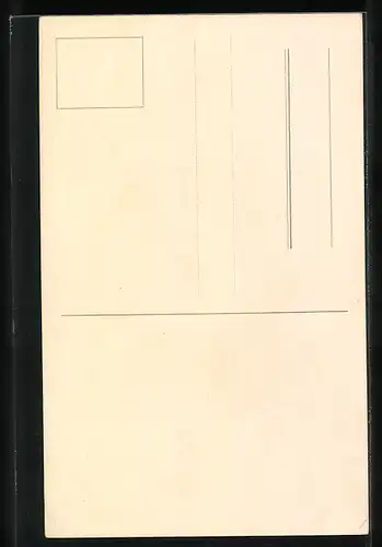 AK Osterküken klettern eine Leiter hinauf