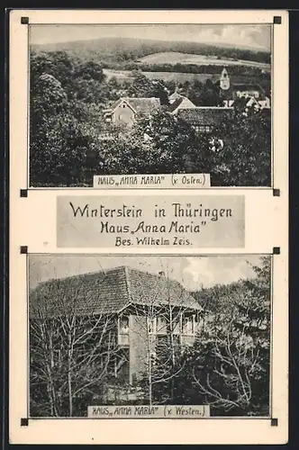 AK Winterstein in Thüringen, Haus Anna Maria