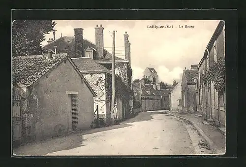 AK Lailly-en-Val, Le Bourg, Strassenpartie