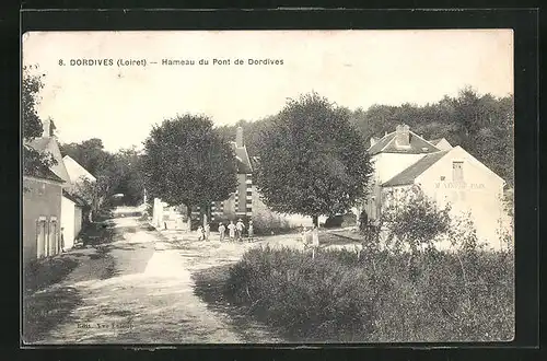 AK Dordives, Hameau du Pont