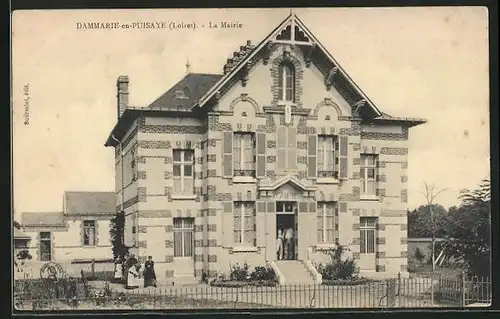 AK Dammarie-en-Puisaye, La Mairie