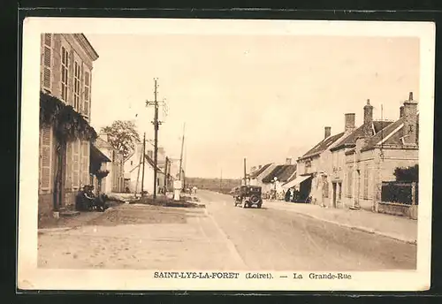 AK Saint-Lye-La-Foret, La Grande-Rue