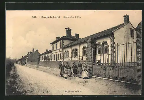 AK Cerdon-du-Loiret, Ecole des Filles