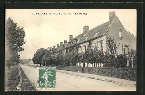 AK Fontenay-sur-Loing, Le Bourg