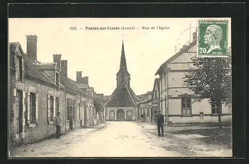 AK Vannes-sur-Cosson, Rue de l`Èglise