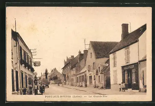 AK Pont-aux-Moines, la Grande Rue