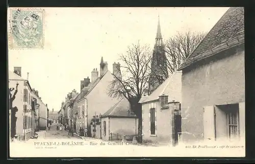 AK Beaune-la-Rolande, Rue du General Crouzat