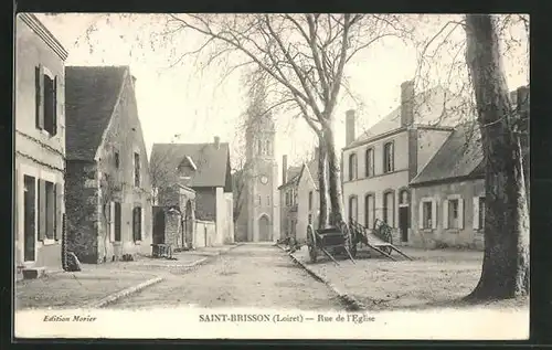 AK Saint-Brisson, Rue de l'Eglise