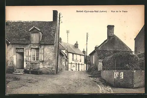 AK Saint-Cyr-en-Val, Rue de la Poste