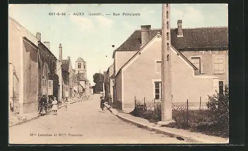 AK Auxy, Rue Principale