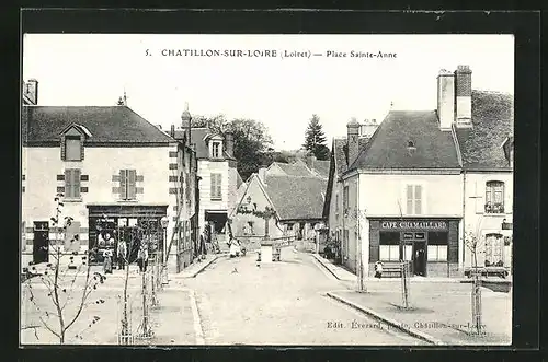 AK Chatillon-sur-Loire, Place Saint-Anne