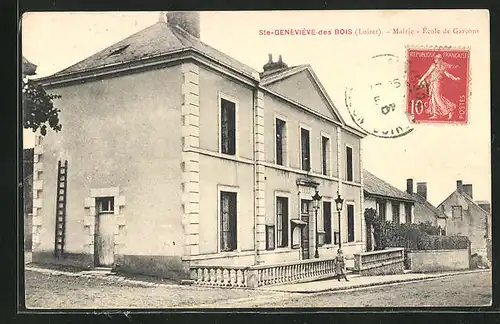 AK Ste-Geneviève-des-Bois, Mairie - École de Garcons