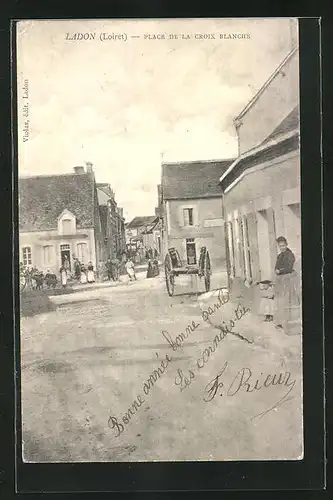 AK Ladon, Place de la Croix Blanche