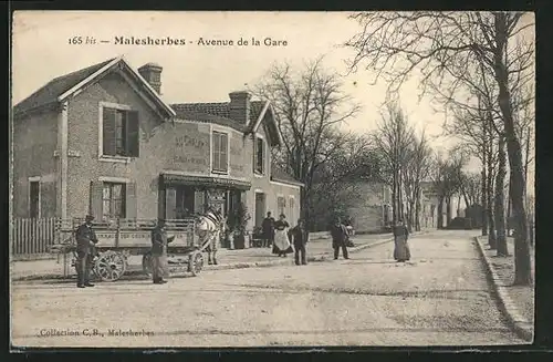 AK Malesherbes, Cafe-Restaurant Au Chalet, Avenue de la Gare