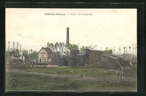 AK Chalette-Vésines, Usine du Goudron