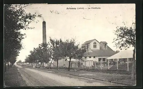 AK Artenay, La Distillerie, Brennerei