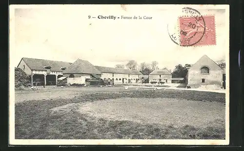 AK Chevilly, Ferme de la Cour, Motiv vom Gutshof