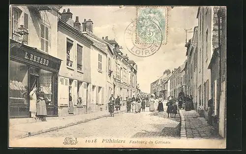 AK Pithiviers, Faubourg du Gatinais