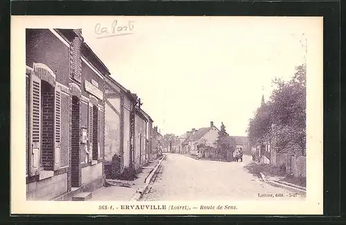 AK Ervauville, Route de Sens