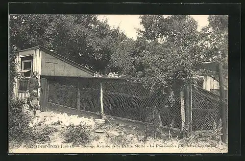 AK Ouzouer-sur-Trézée, Elevage Avicole de la Petite Motte, La Poussinière