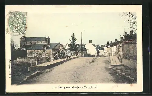 AK Vitry-aux-Loges, Vue générale