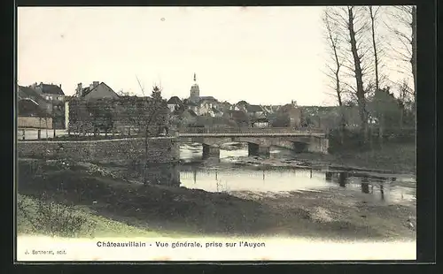 AK Châteauvillain, Vue générale prise sur l`Auyon