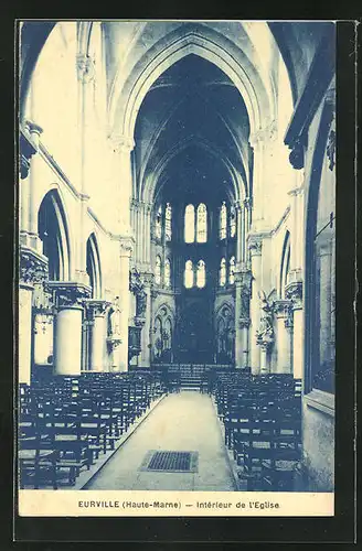 AK Eurville, Interieur de l`Eglise