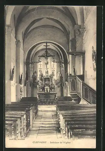 AK Clefmont, Interieur de l`Eglise