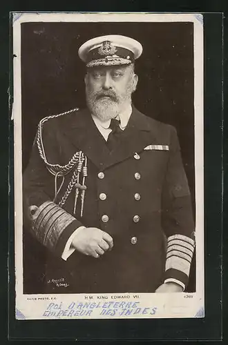 AK H. M. King Edward VII. in Uniform